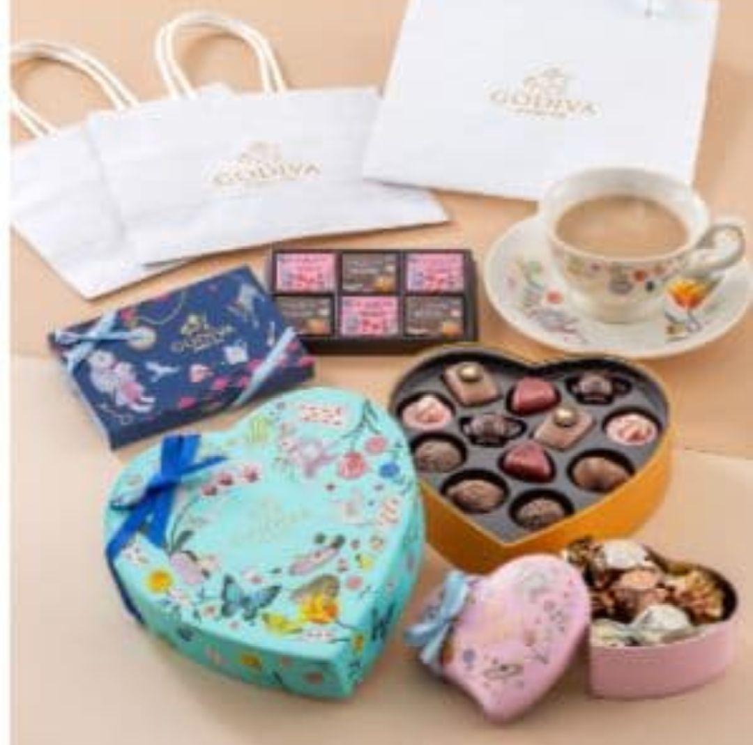 GODIVAゴディバアリスのティーパーティーセレクション 12粒2026紙袋付き