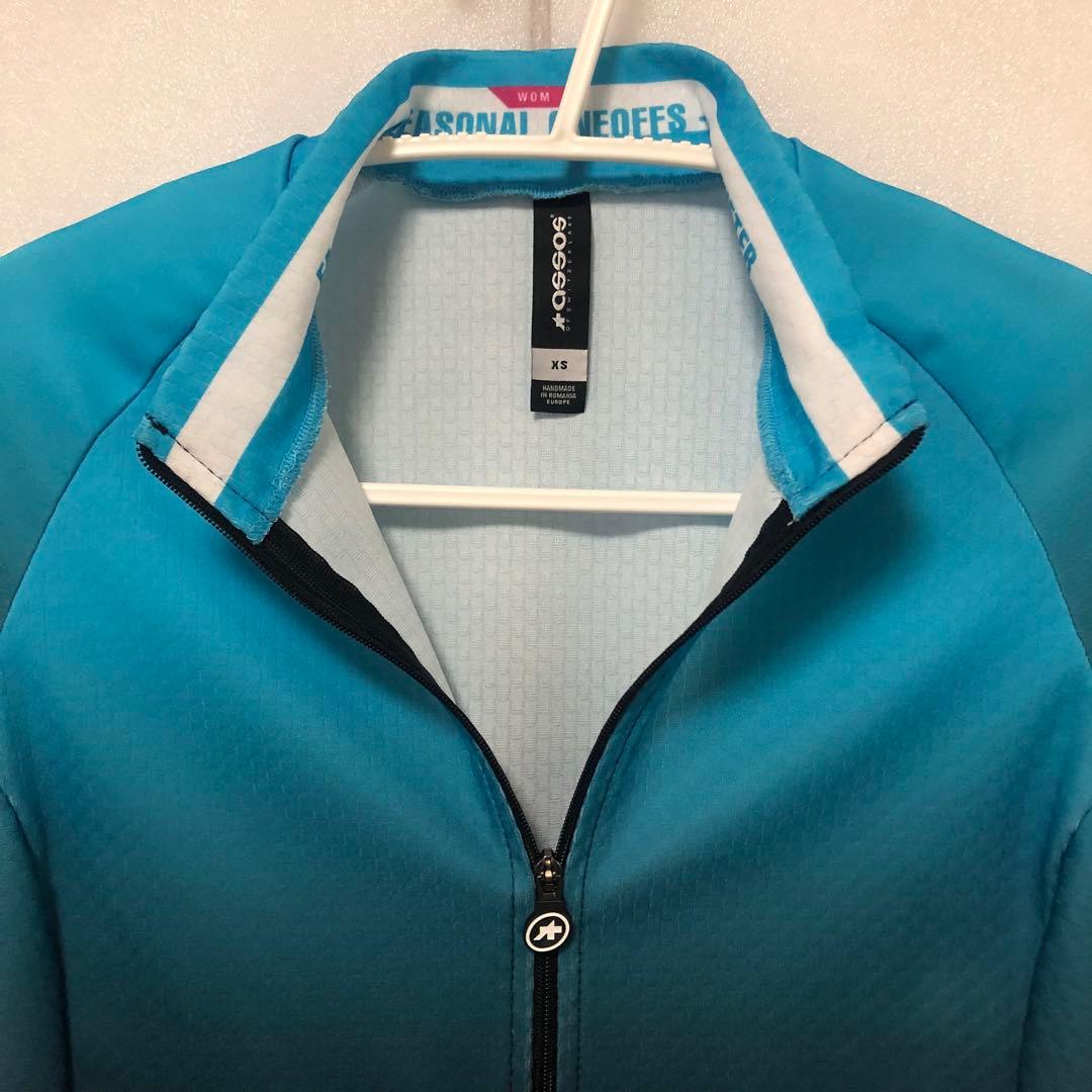 ◆アソス◆レディース サイクルジャージサマーショートスリーブXSサイズ 夏半袖