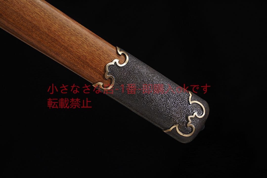 盛漢八面環頭剣捻転鳳尾紋  古兵器 武具 刀装具 日本刀 模造刀 居合刀