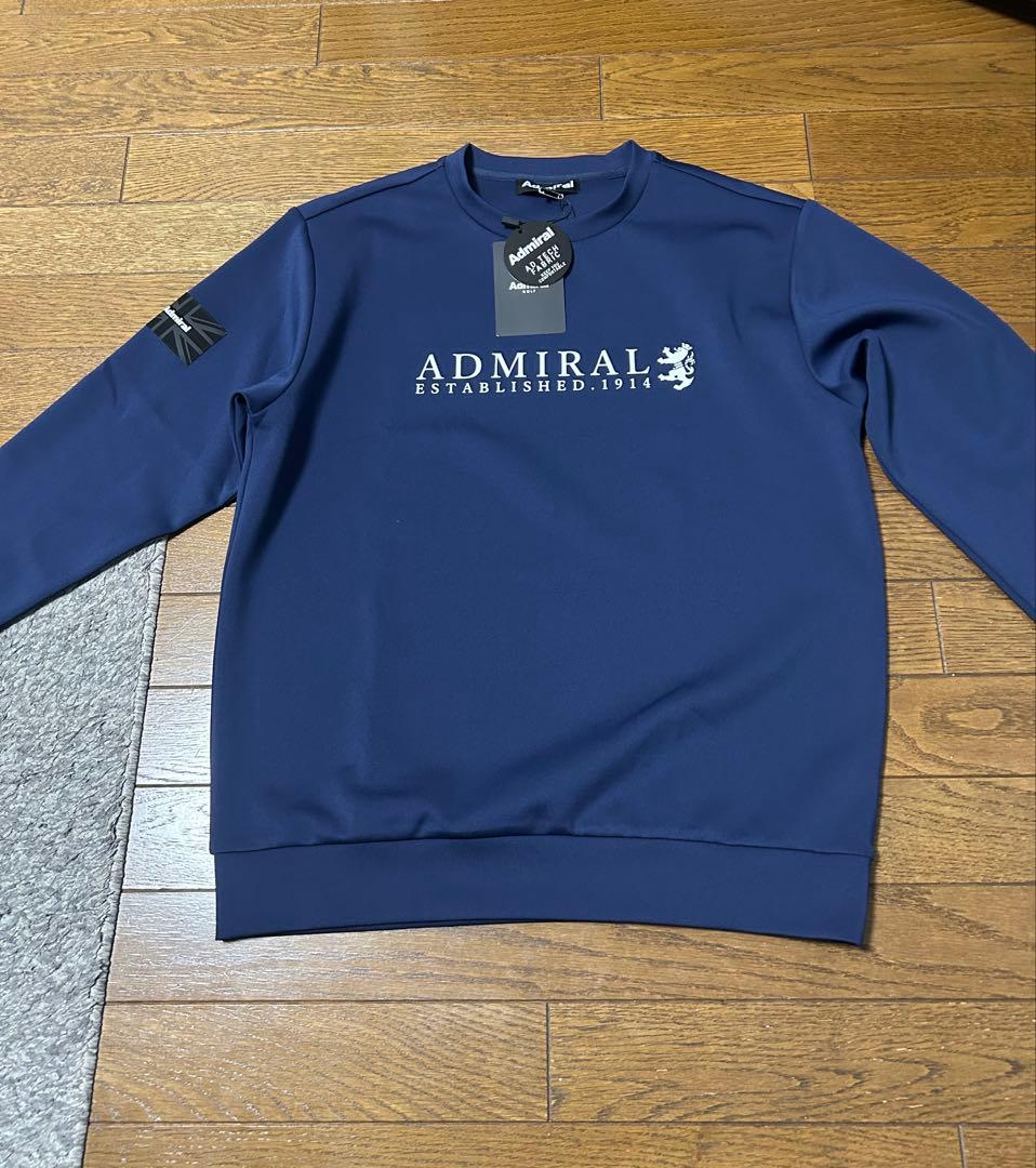 【新品未使用】Admiralゴルフ ダンボールランパントロゴスエット