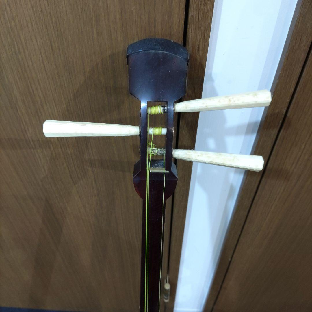 VMPD7-1014-17 三味線 弦楽器 破れあり