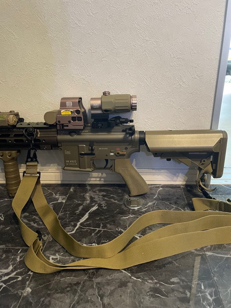 東京マルイ　次世代電動ガン　HK416デルタカスタム FDEカラー