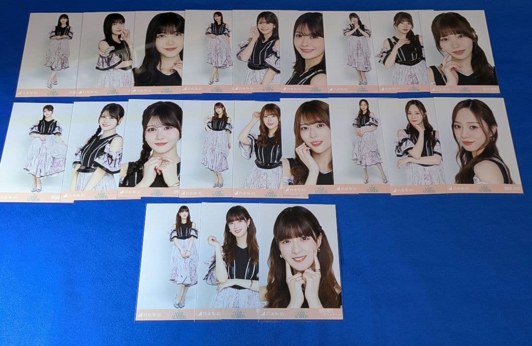 乃木坂46 same numbers　生写真　３８コンプ　１１４枚　フルコンプ