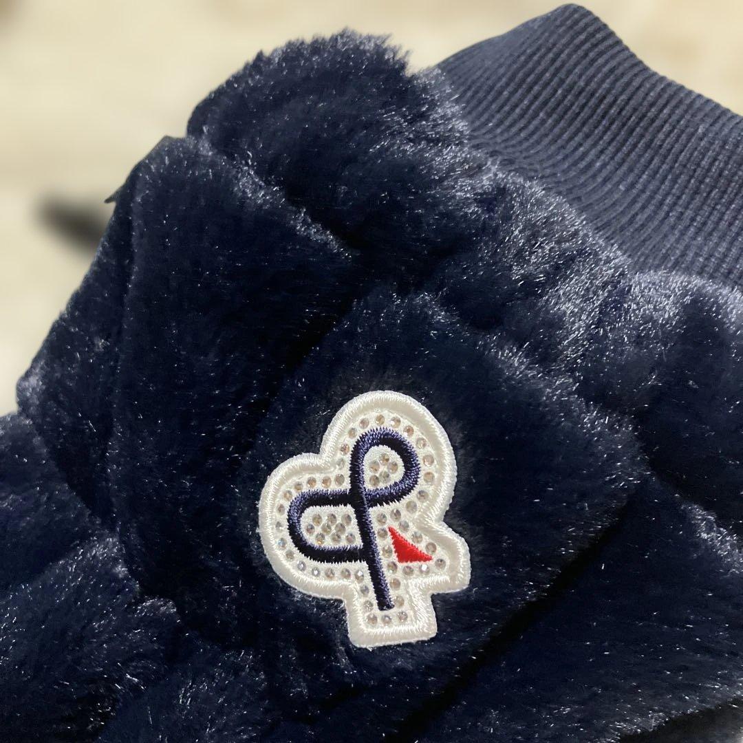 アンパスィ　ファー使いレッグウォーマー　レディース