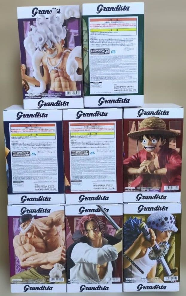 未開封　ワンピース Grandista フィギュア 8体セット