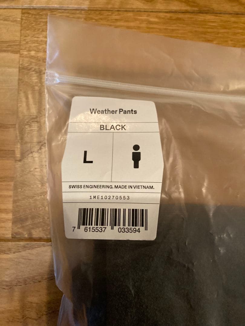 ウォーキング・ランニングウェア On whether pants BLACK