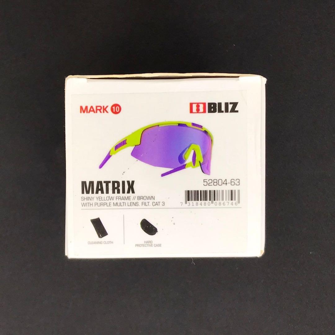 BLIZ スポーツサングラス MATRIX(shiny yellow)