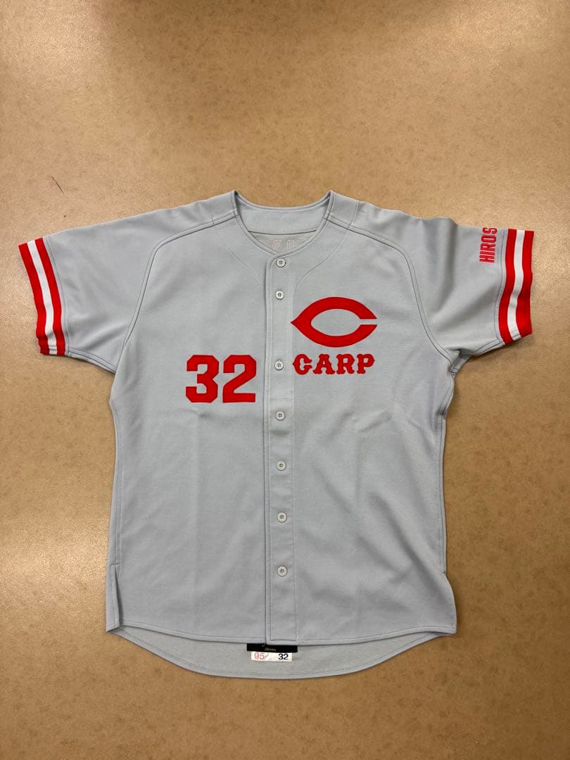 広島東洋カープ・西山秀二・実使用ユニフォーム