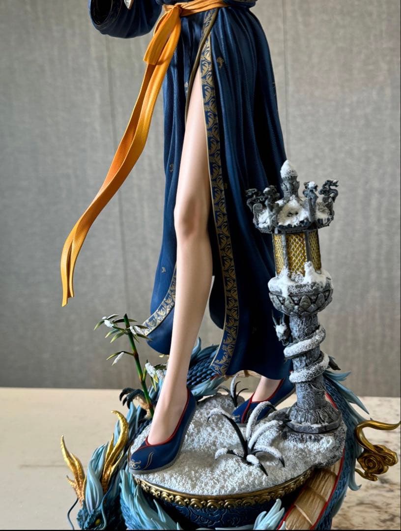 鬼刀シリーズ TES 風鈴小さな緑 海琴の煙 風鈴アスミ スタチュー フィギュア