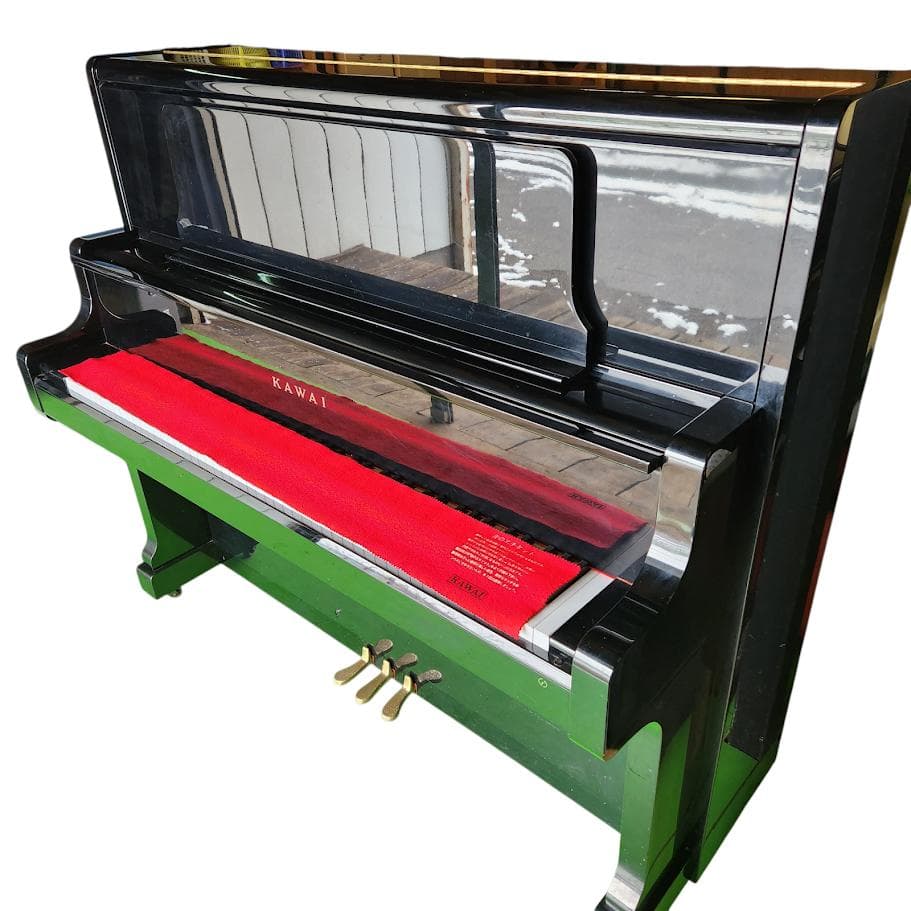 KAWAI US-50 アップライトピアノ 日本製 大型モデル 3ペダル