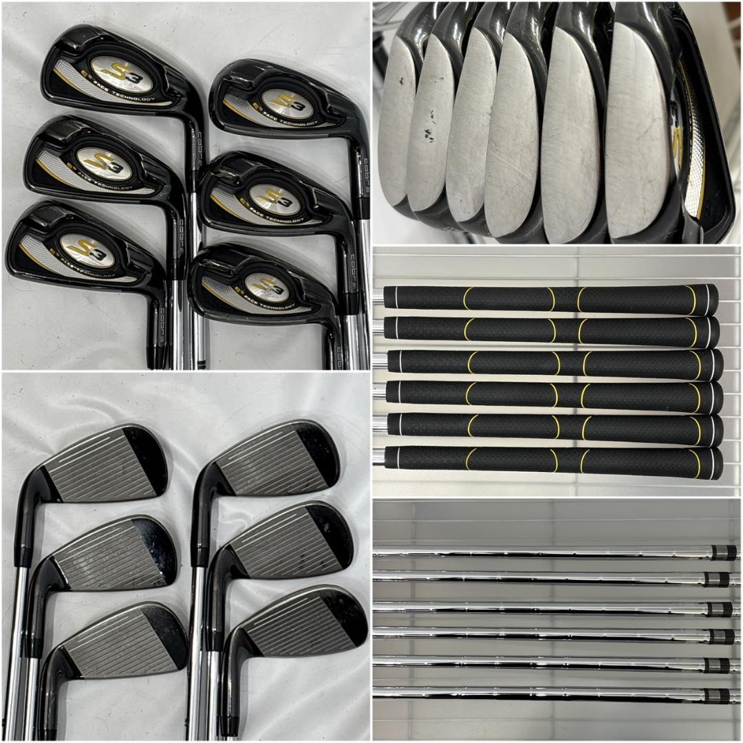 メンズ右利き初心者用　コブラ　cobra　ゴルフクラブセット　W-2487