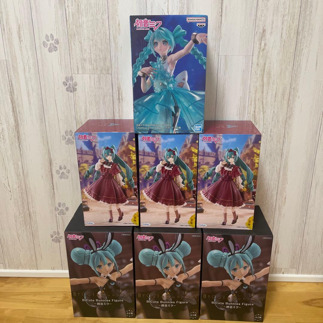 【更に値下げしました】初音ミク フィギュア 7体セット