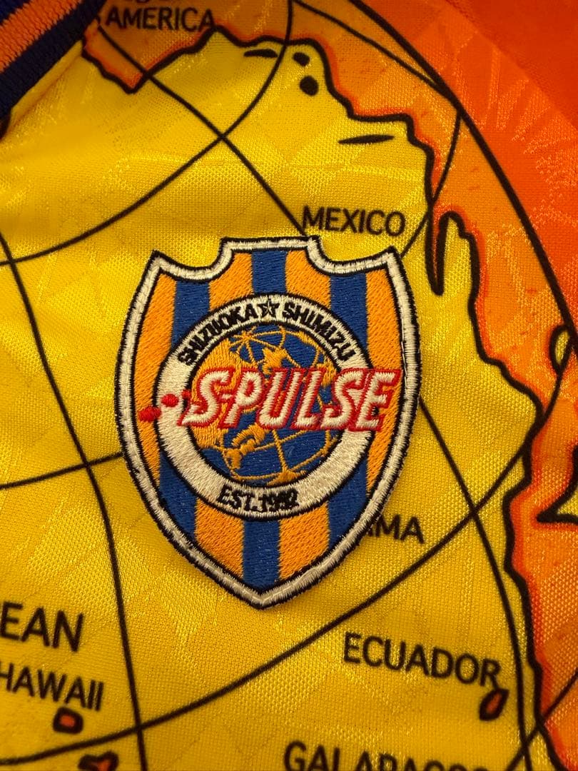 清水エスパルス　地球儀ユニフォーム　半袖