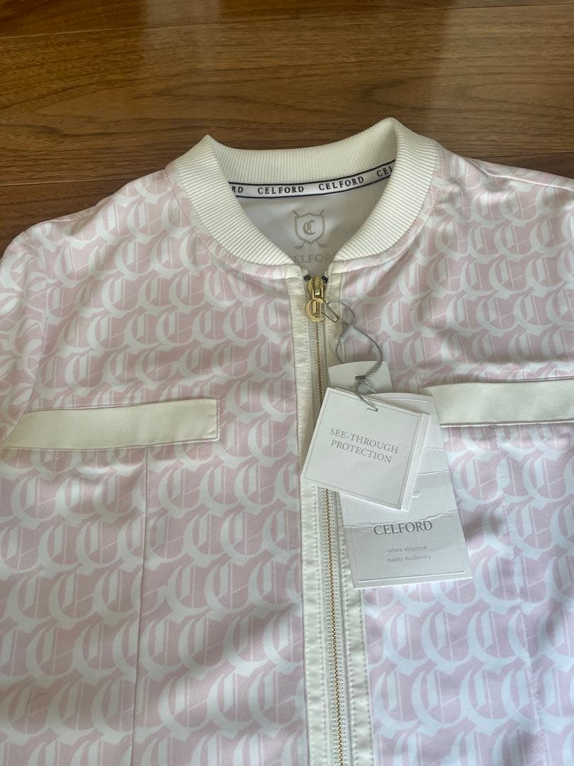 CELFORD セルフォード CG モノグラムプリントカットカーディガン