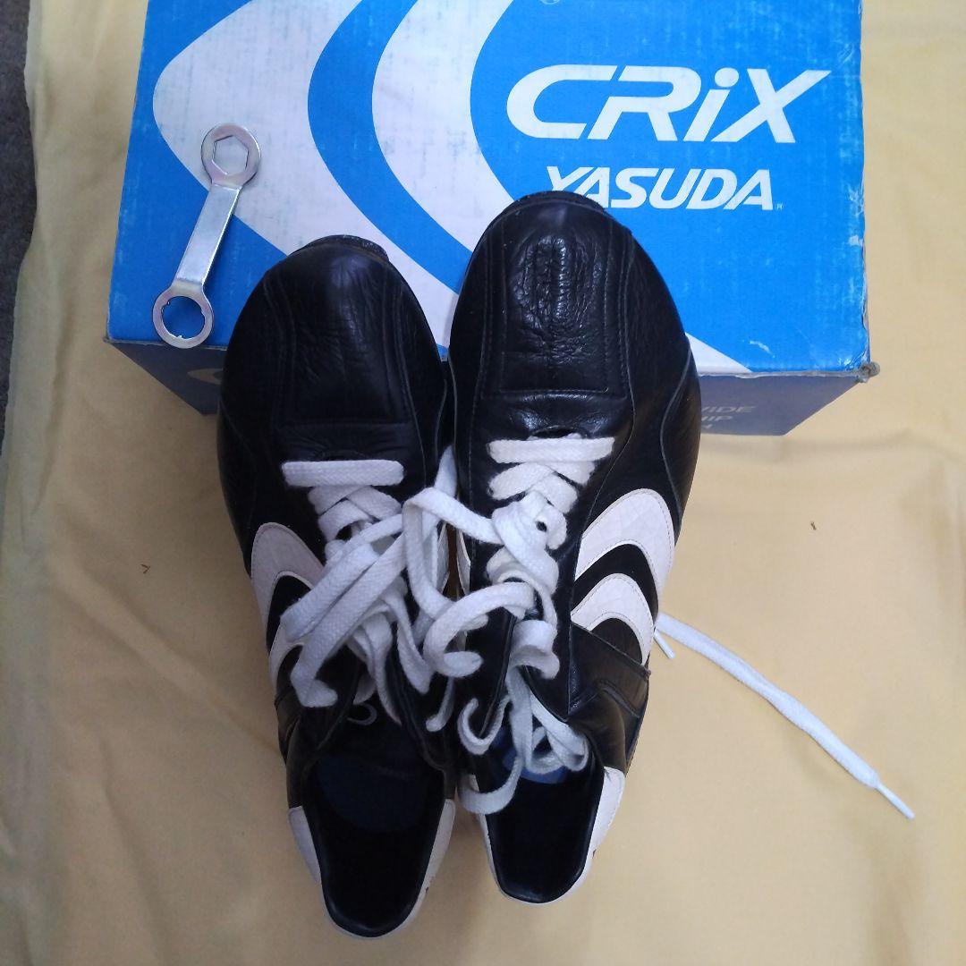 CRiX YASUDA ラグビースパイク(カンガルー革)テストマッチエーボンBK