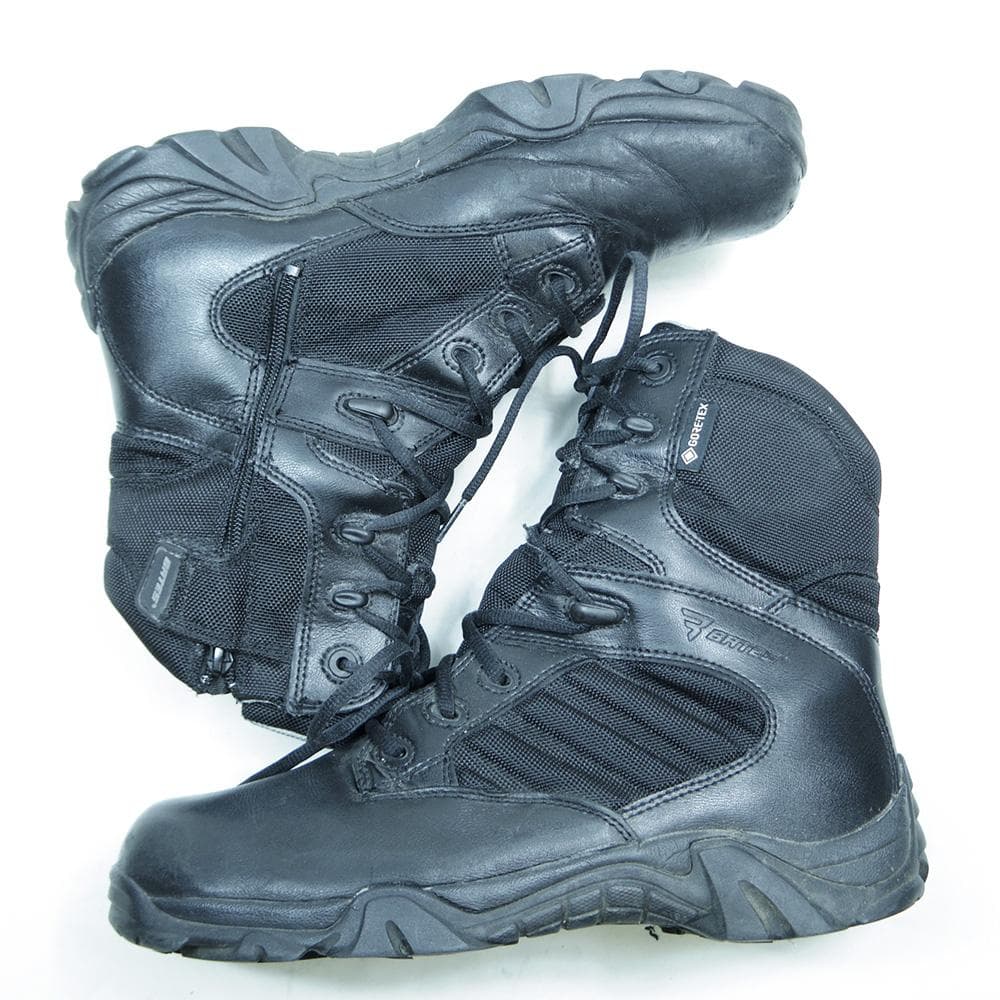 28㎝相当　Bates GX-8 ゴアテックス サイドジッパーブーツ/P4256