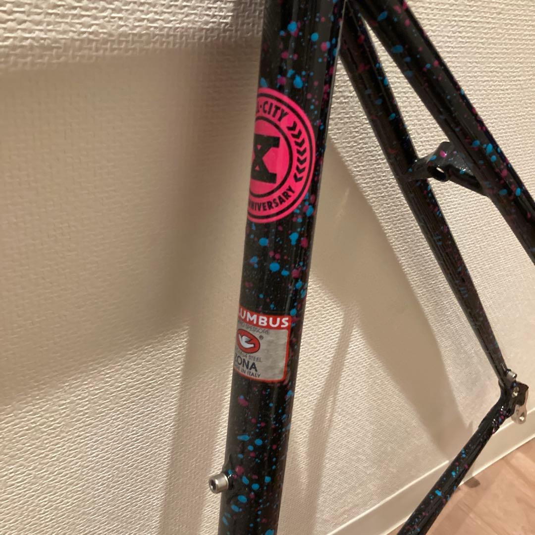 未使用Mr.pink 10th All City オールシティ クロモリカーボン