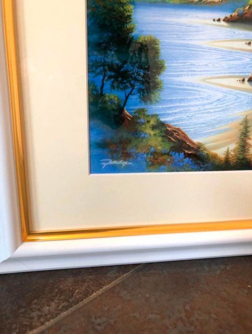 ジョン・ラッテンベリー「ウィービロング」アンティーク　大型作品