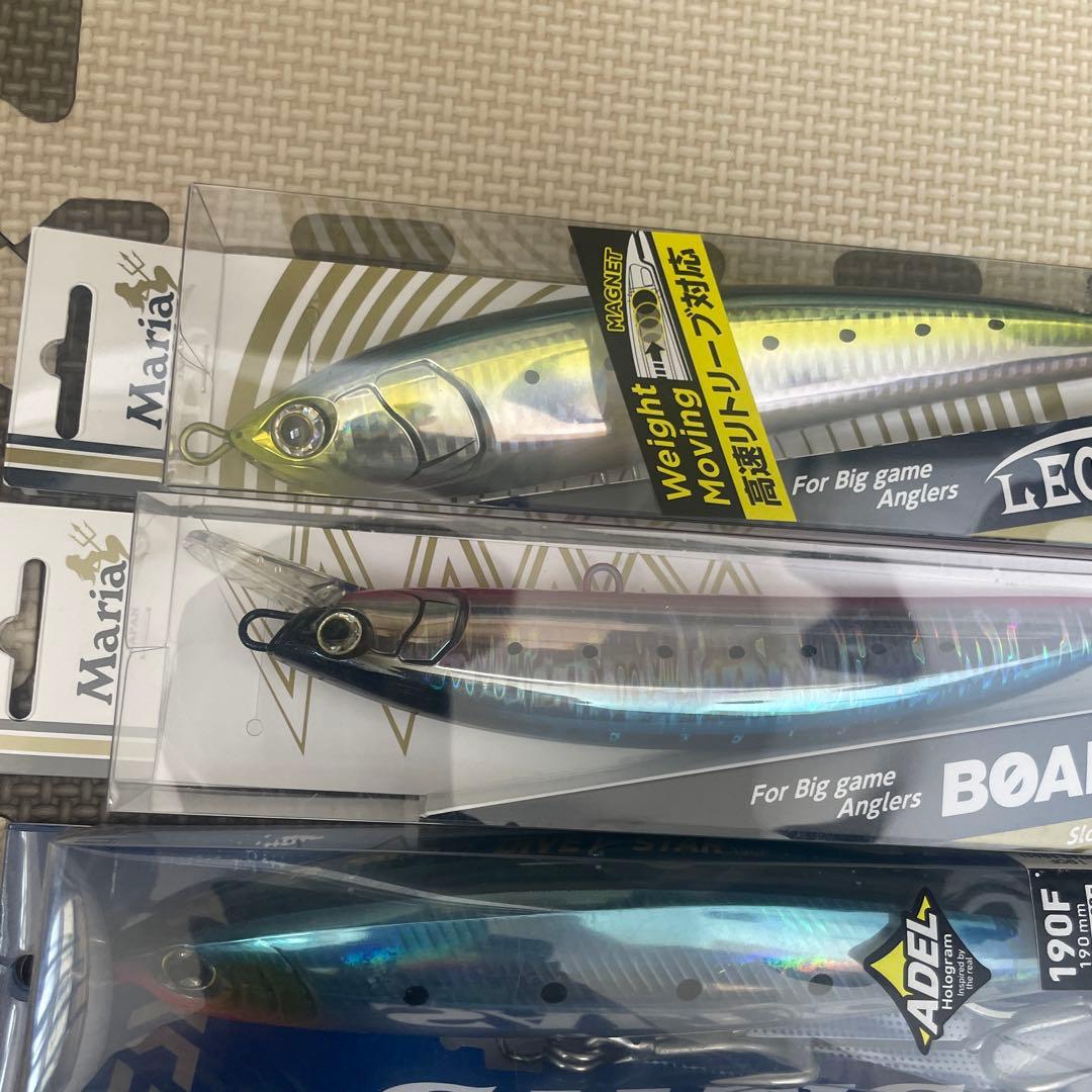 マリア　ダイワ　ジャンプライズ　青物ルアー新品未開封セット　ルアーまとめ