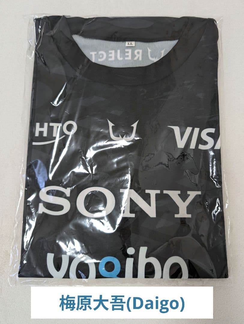 【受注生産】REJECT SF6 梅原大吾Daigoユニフォーム LL