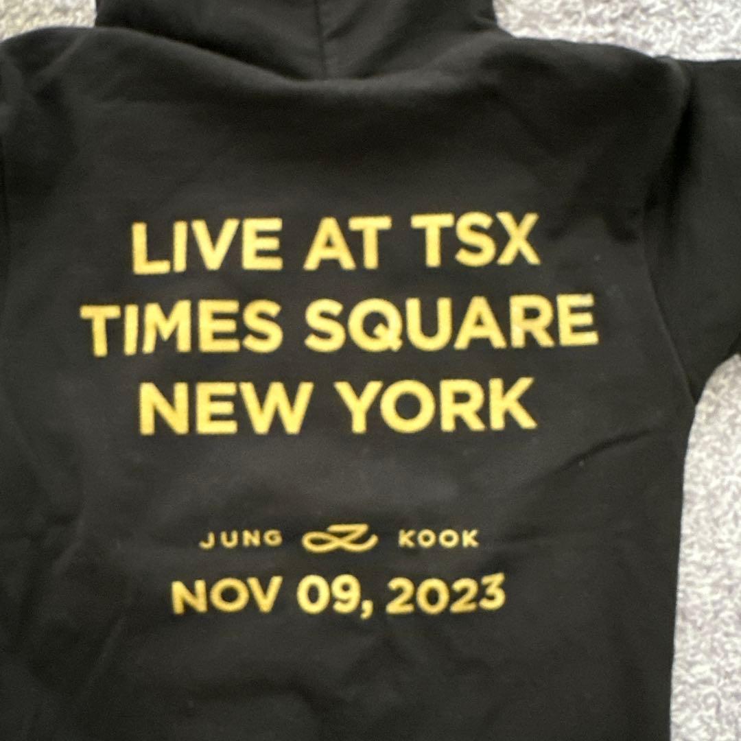 BTS JUNGKOOK GOLDEN フード付きスウェット