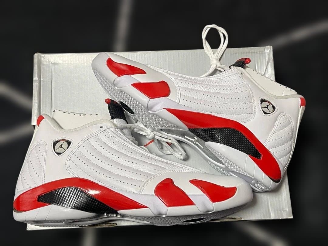 Air Jordan 14 ホワイト/レッド