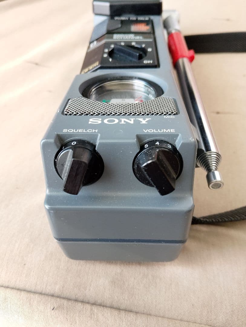 ソニー　ICB-87Ｈ、整備済みロッドアンテナに交換！