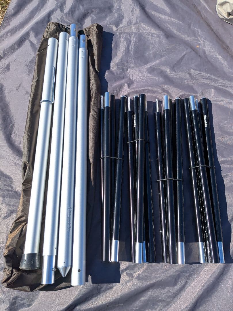 ネイチャーハイク　Ranch　八角形　大型ワンポールテント　5~8人用