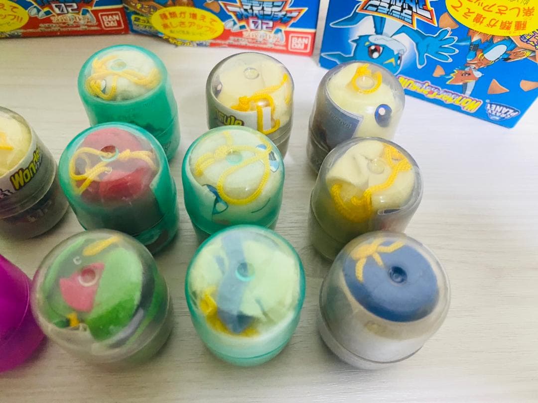 デジモンアドベンチャー　02 ワンダーカプセル 当時物 未開封品あり　レトロ