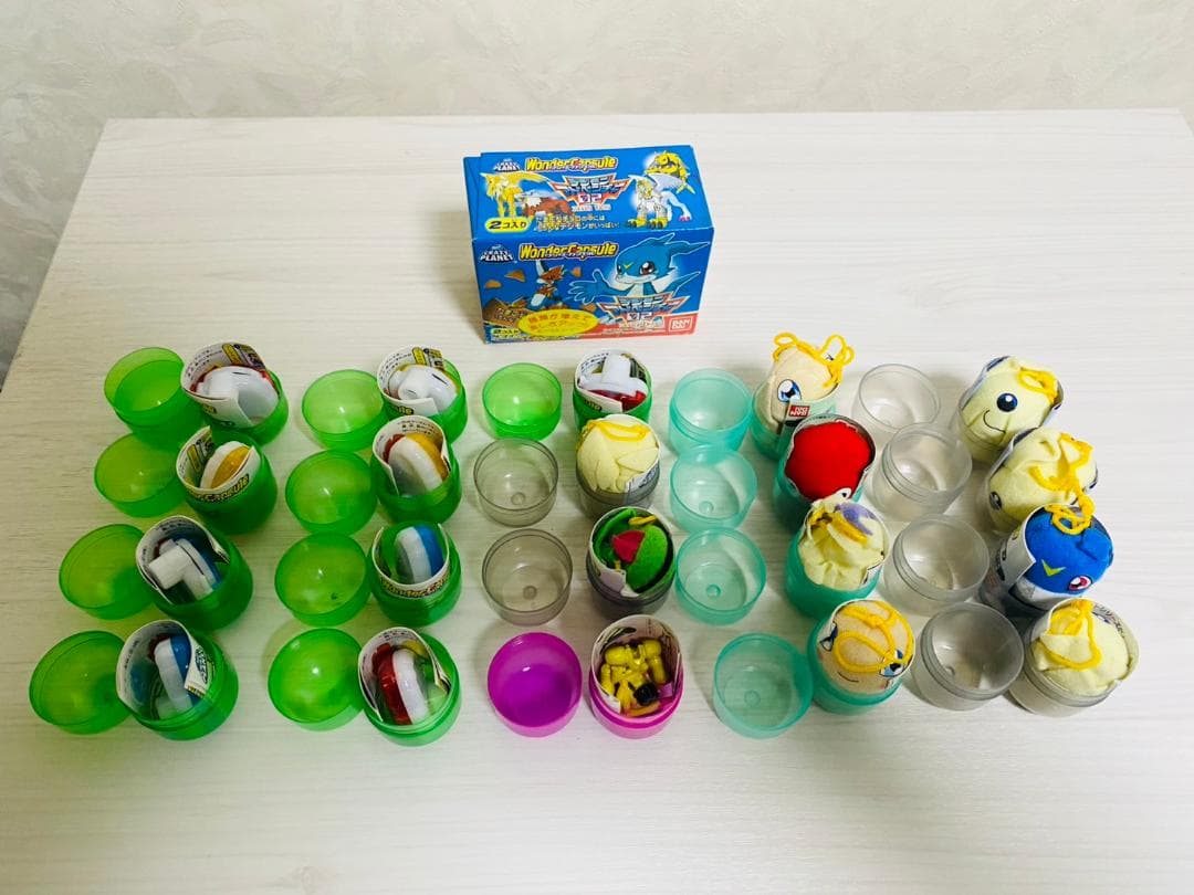 デジモンアドベンチャー　02 ワンダーカプセル 当時物 未開封品あり　レトロ