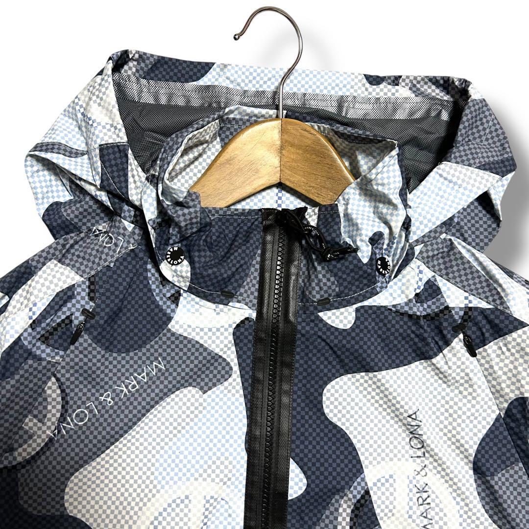 【MARK & LONA】ナイロンジャケット ゴルフ KOMATSU製 L相当