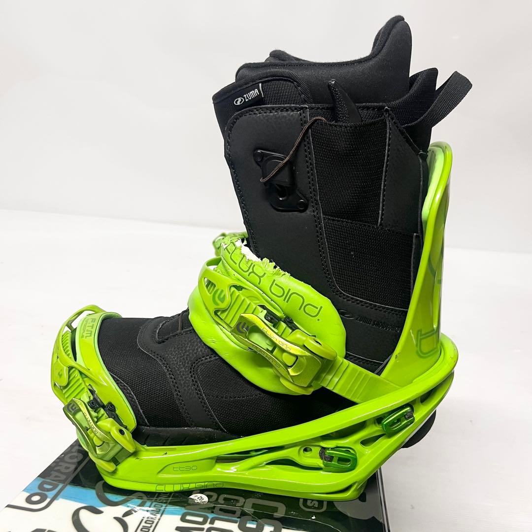 FLUX スノボセット　フラックス　スノーボード　ビンディング　スノボブーツ　板