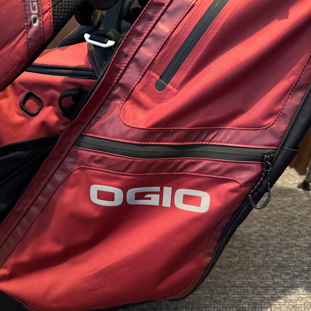OGIO キャディバッグ 赤/黒