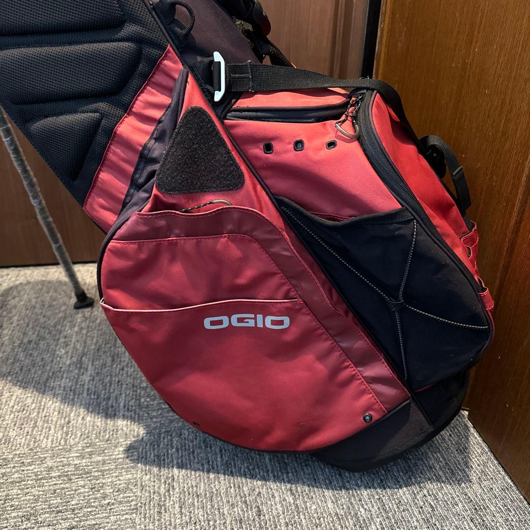 OGIO キャディバッグ 赤/黒