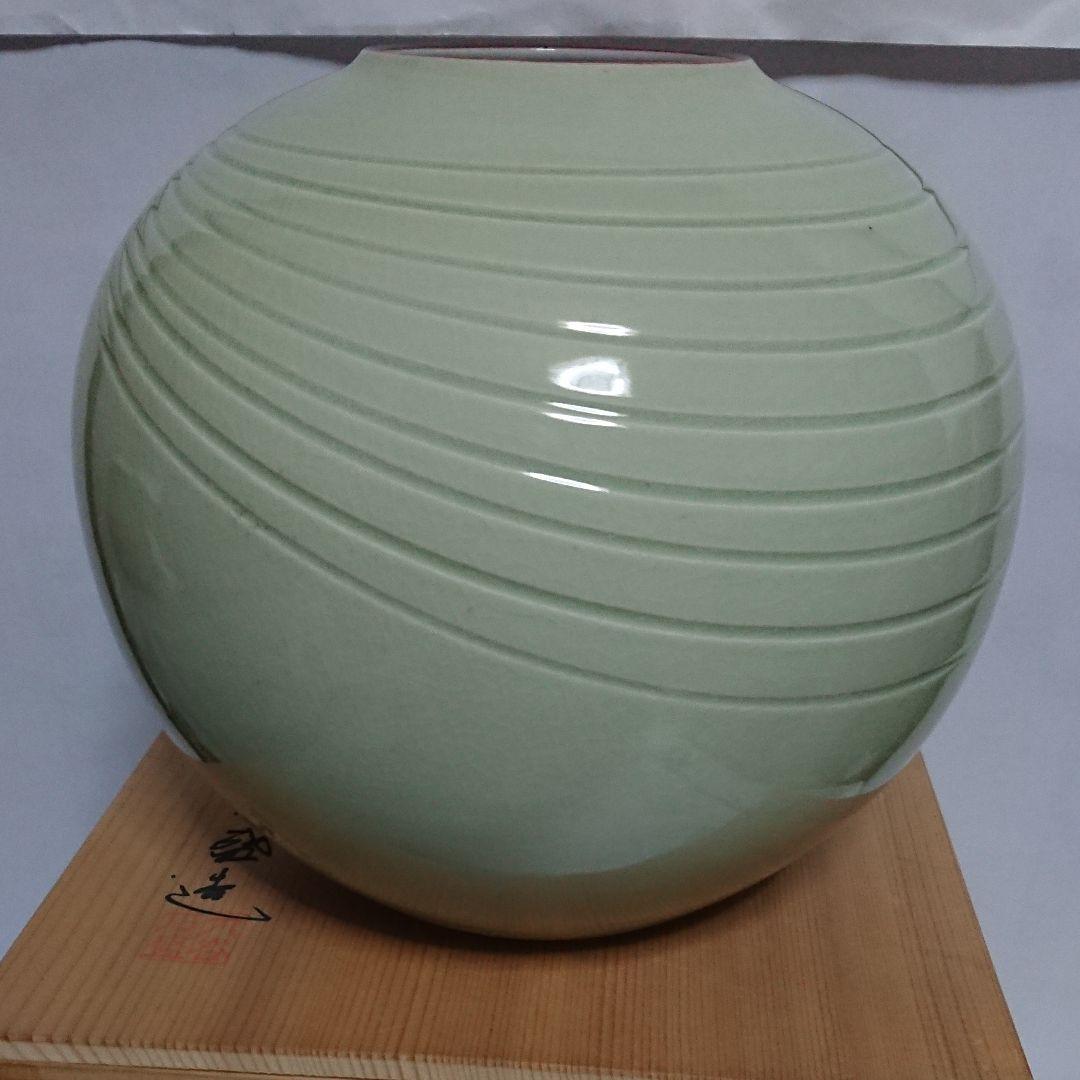 九谷焼・花瓶・未使用品