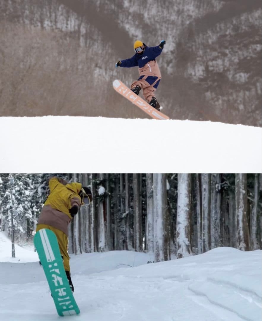 【美品】RICE28 RT6 154cm RT7 RT9 グラトリ ラントリ