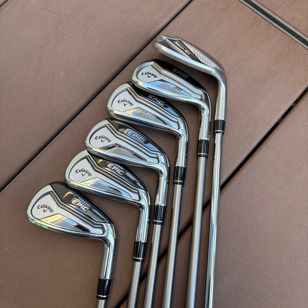キャロウェイ EPIC FORGED STAR アイアンセット 6本