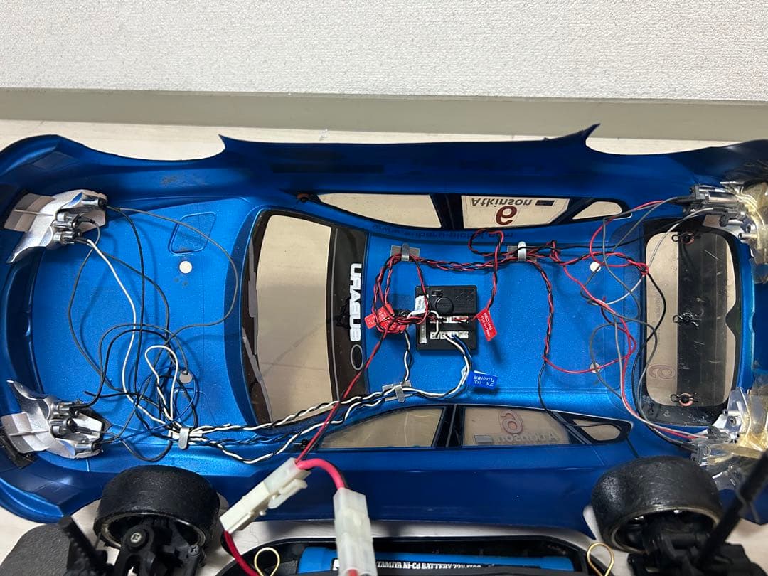 GRBラジドリタミヤTT01シャーシとボディのみ