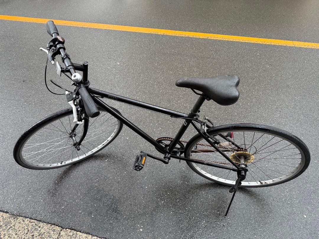 137 自転車 大阪市 【引取り限定】 28インチ 変速付き クロスバイク