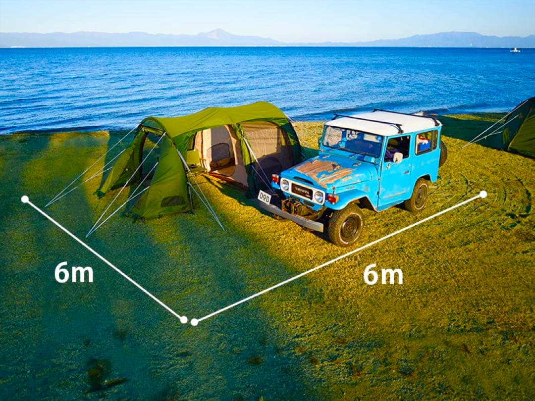 DOD カマボコテント3S タン【新品・未使用】
