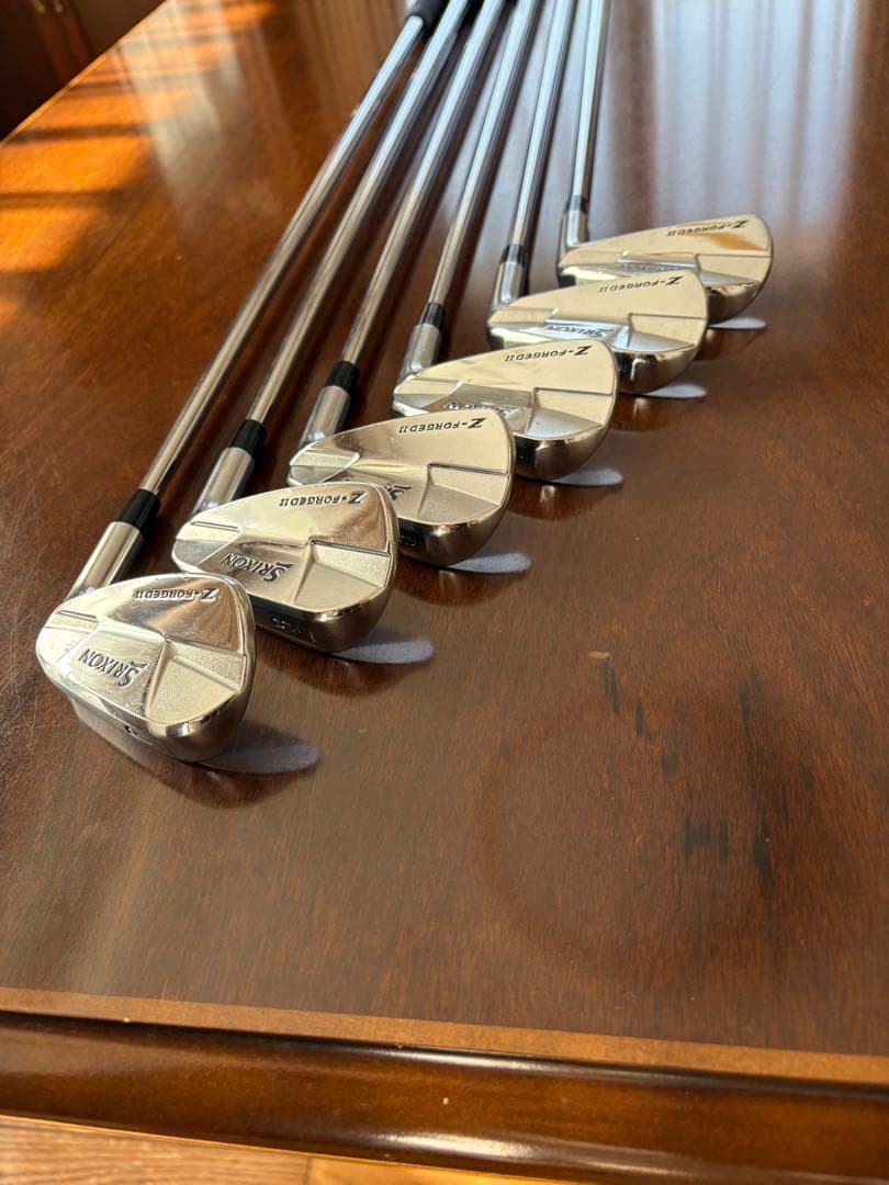 【美品】スリクソン　アイアン　Z-FORGEDⅡ 5〜P 6本セット