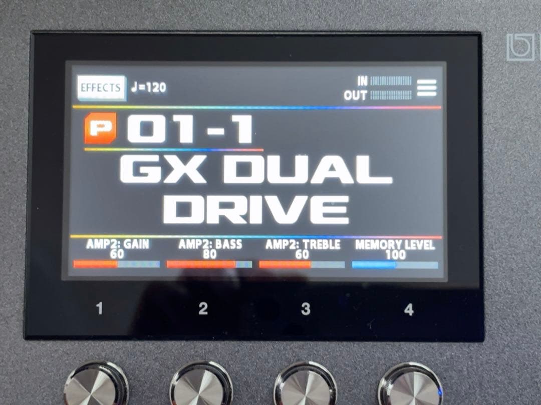 ギター BOSS GX-100 + BT Dual