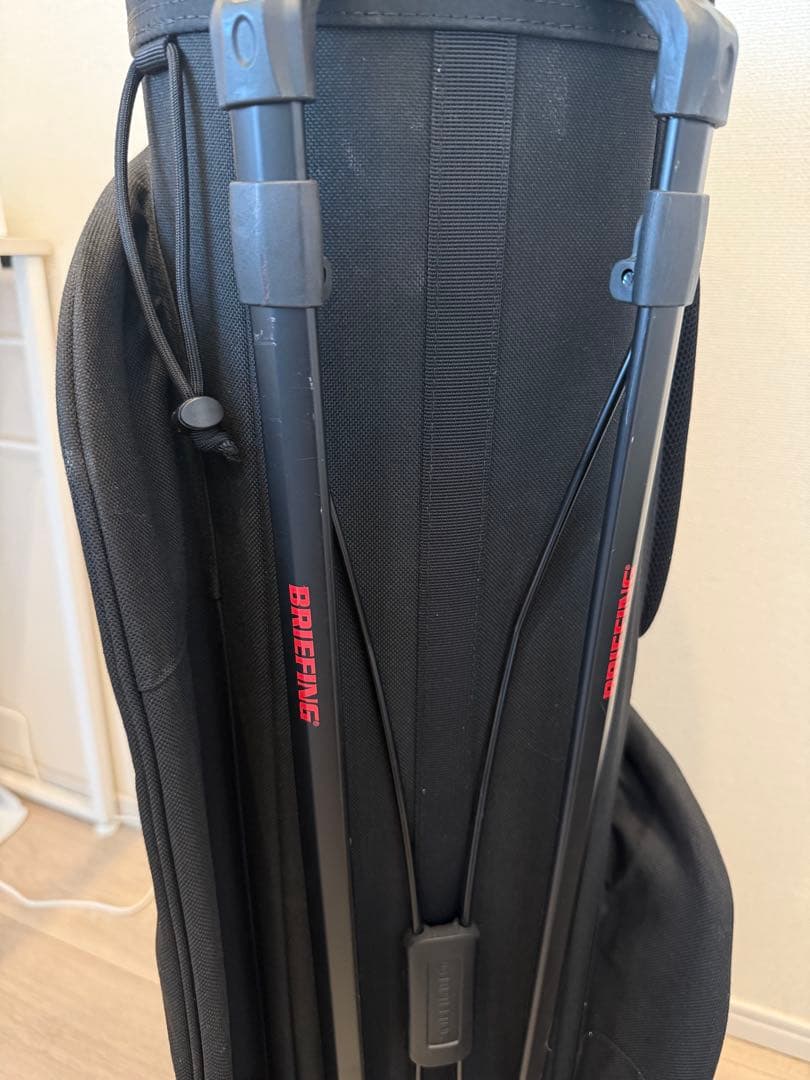 BRIEFING ブラックキャディバッグ　cr-4