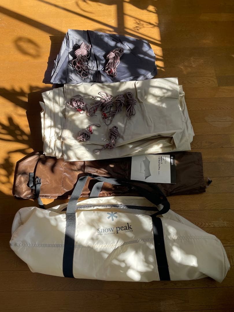 スノーピーク HDタープ ヘキサエヴォ Pro.アイボリータープ