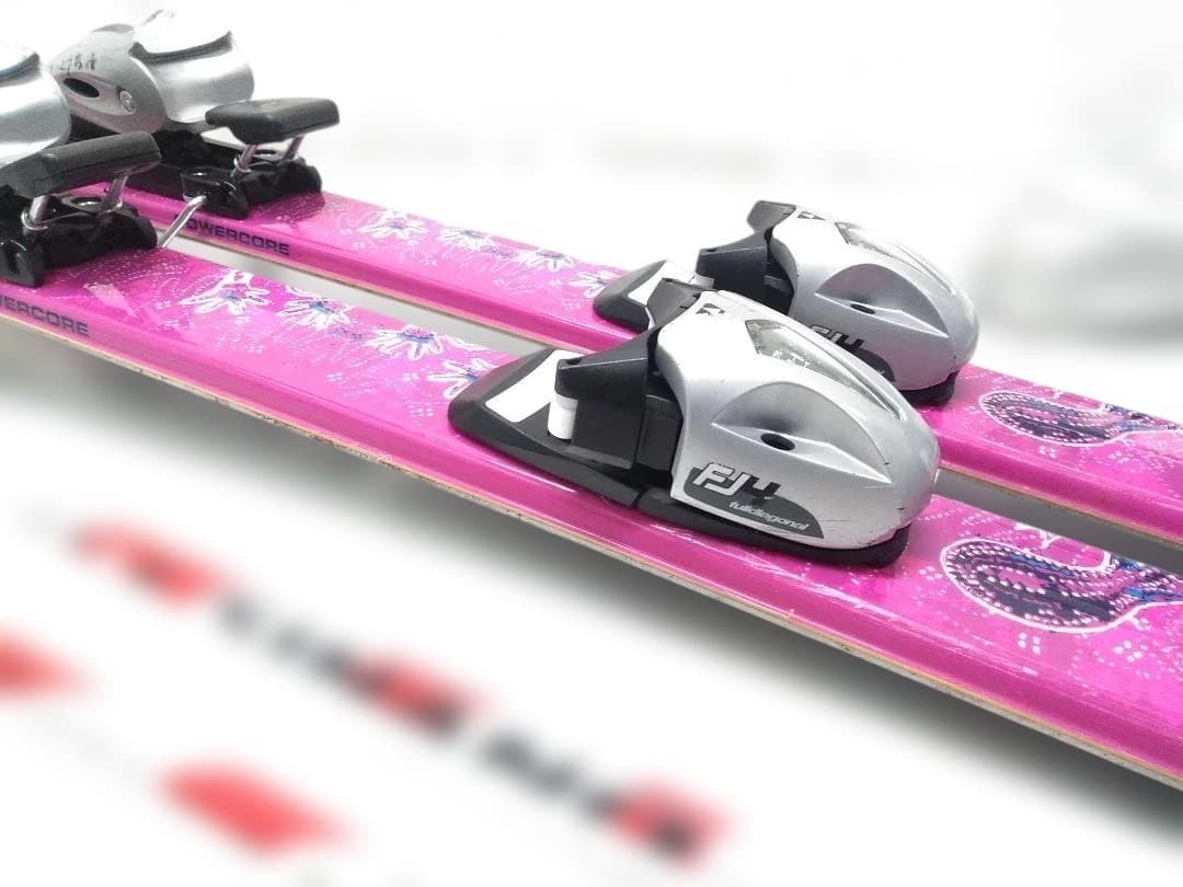 ジュニアスキー4点セット フィッシャー130cm ケスレー24cm