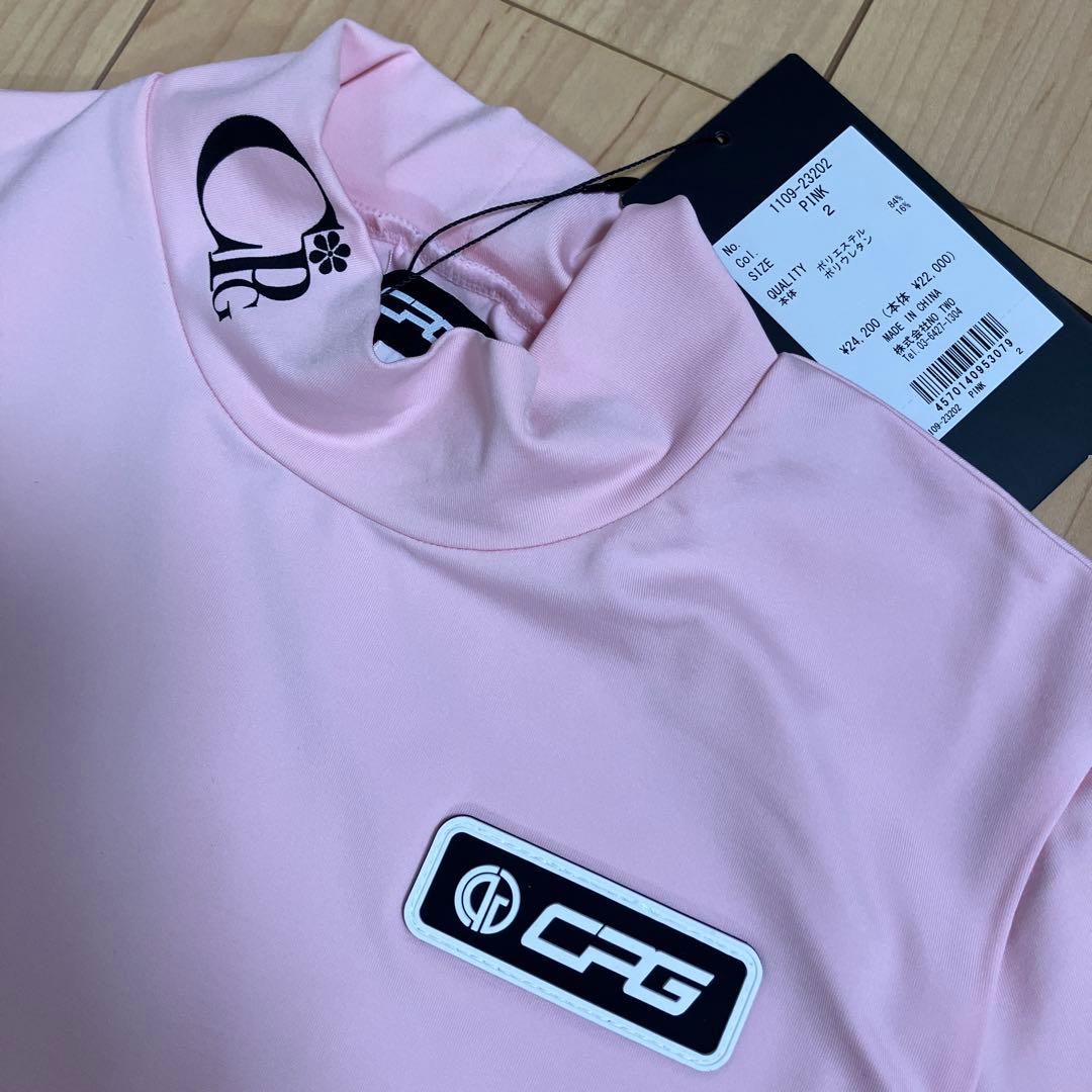 【新品未使用品】CPG GOLFモックネック　ピンク