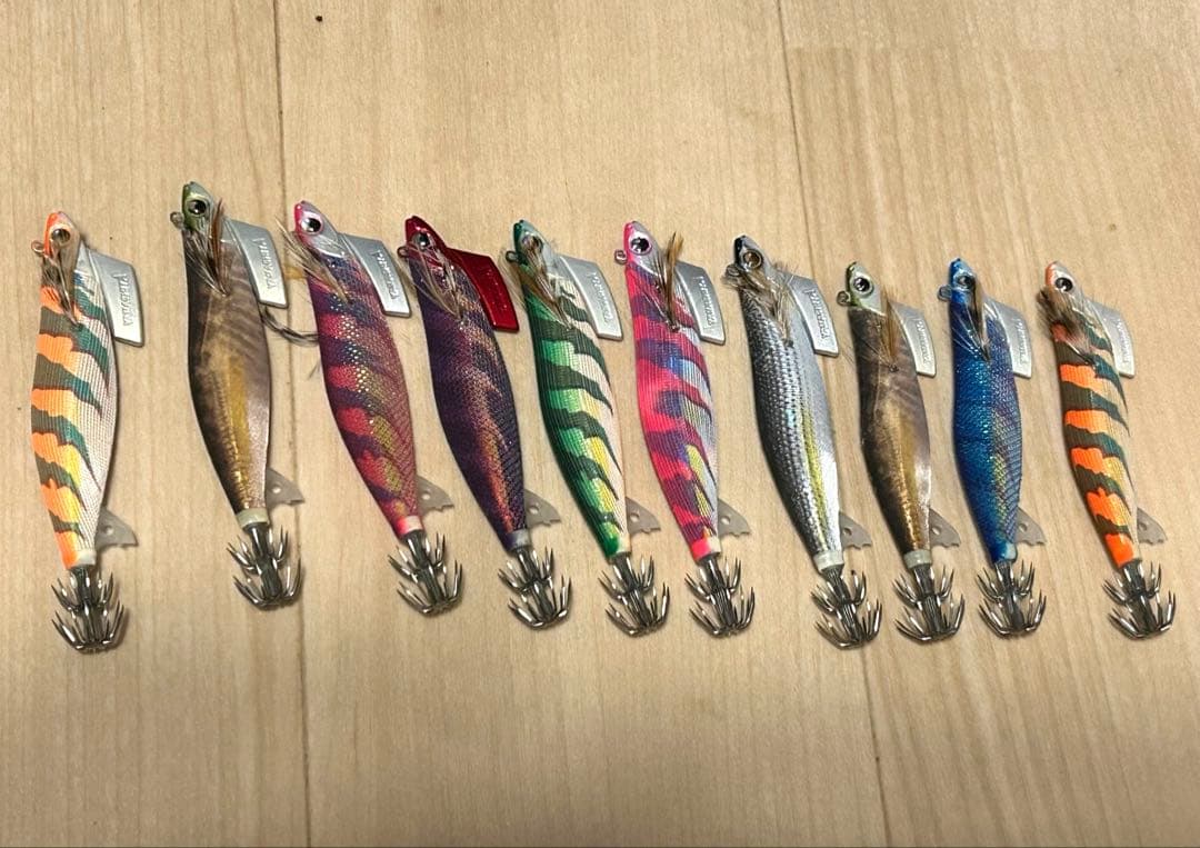 エギ王TR　ティップランエギング　春イカ準備　10本セット