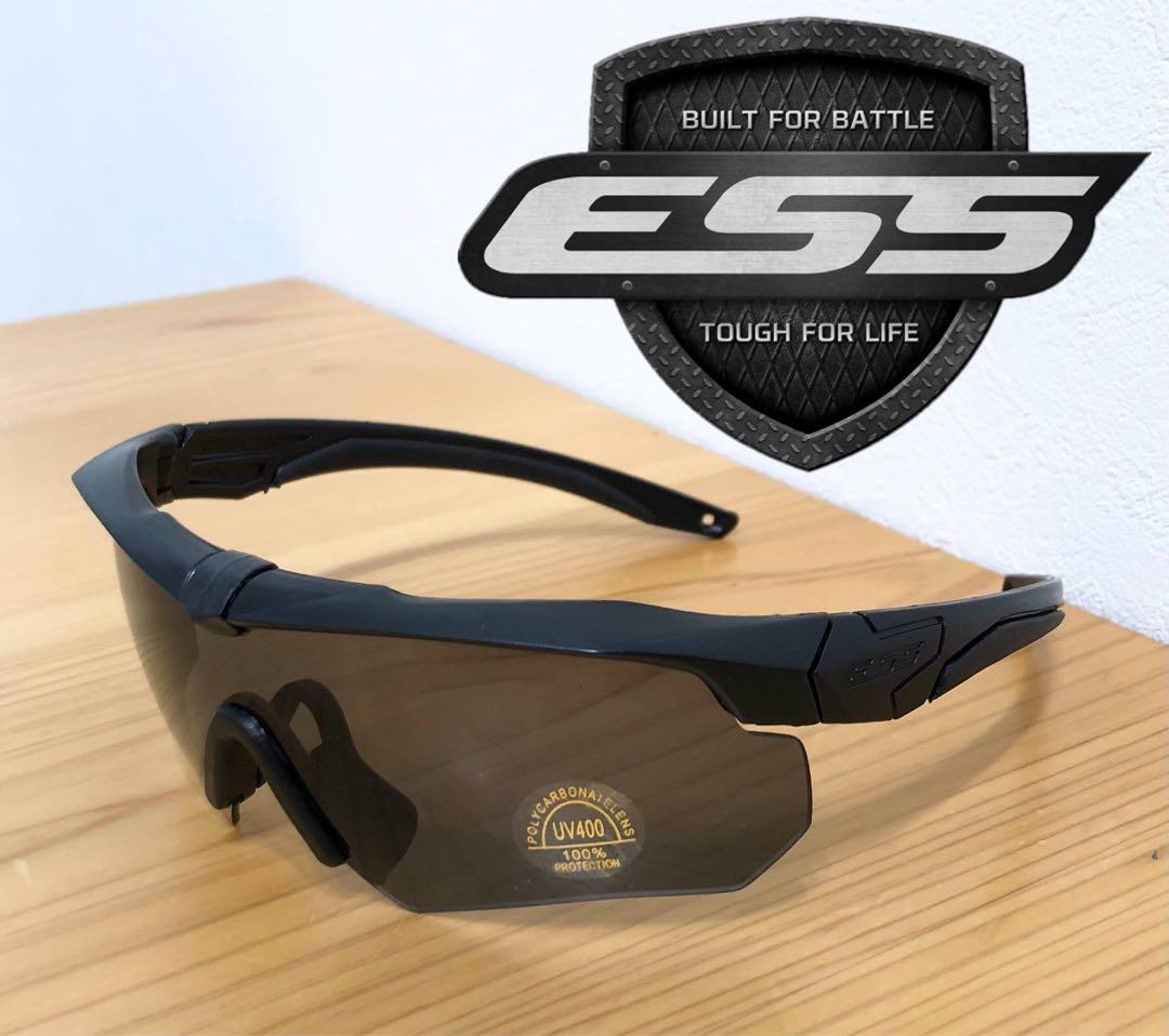 【新品✨プロ仕様✨】ESS CROSSBOW ブラック　黒　アイセーフティ