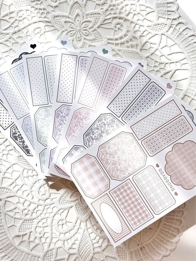 コラージュ素材　紙もの　素材紙　【2690】