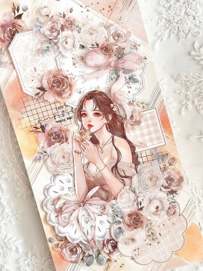 コラージュ素材　紙もの　素材紙　【2690】